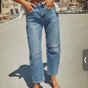 Vici Light Blue Straight Leg Jeans